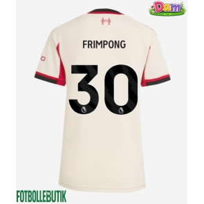 Liverpool Jeremie Frimpong #30 Bortatröja Kvinnor 2025-26 Kortärmad